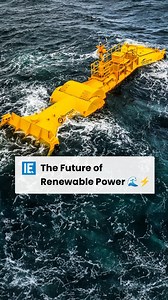 14K views · 138 reactions | From NASA's satellite technology to the towering wind turbines and expansive solar panel arrays, the journey of renewable energy has been nothing short of astounding. But amidst these remarkable advancements, a new player is emerging, poised to redefine the renewable energy landscape - wave energy. | Interesting Engineering | Facebook