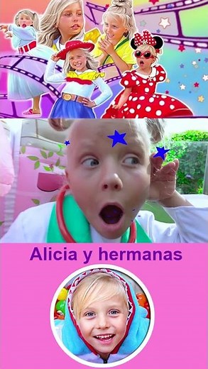 Imaginative Games for Kids with Alice and her Sisters 🌟 Can You Do It Too? #Shorts