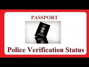How to Check Passport Police Verification Status Online?