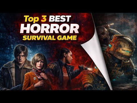 Top 3 Best Horror Survival Games on PS5 | Ultra Realistic Graphics