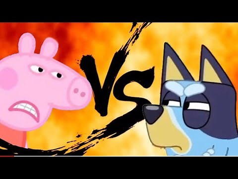 (Bluey Vs peppa pig)