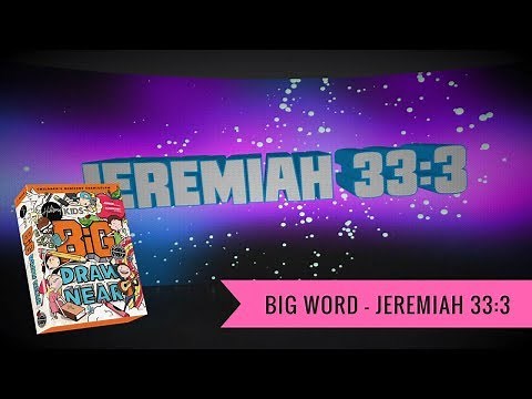 Jeremiah 33:3 - Memory Verse Song | Hillsong Kids