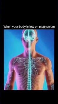 Low Magnesium Warning Signs Most People Ignore⚠️#Magnesium#LowMagnesium#HealthTips#VitaminDeficiency