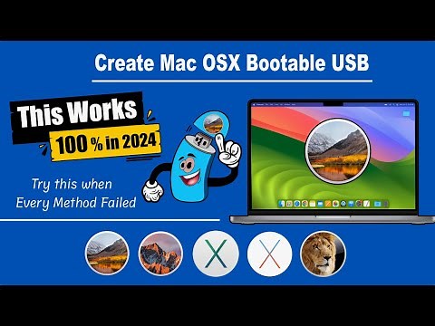 How to Create macOS Sierra or High Sierra Bootable USB in 2024 😊 TRY THIS WHEN EVERY METHOD FAILED