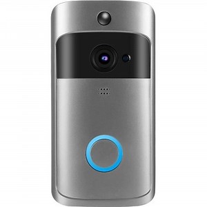 Sonnette Caméra Vidéo Sans Fil Interphone Visiophone - WIFI - Vision nocturne - Sans fil