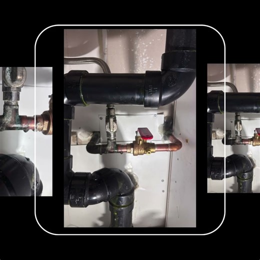 New Isolation Valve Installed! Small upgrade. Big peace of mind.