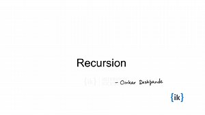 Recursion as a lazy manager's strategy
