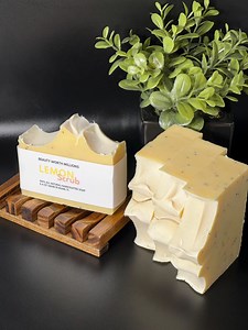 Lemon Scrub (EXFOLIATING) Soap - Etsy UK