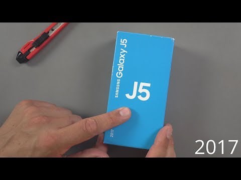 Samsung Galaxy J5 (2017): Unboxing & First Impressions | German