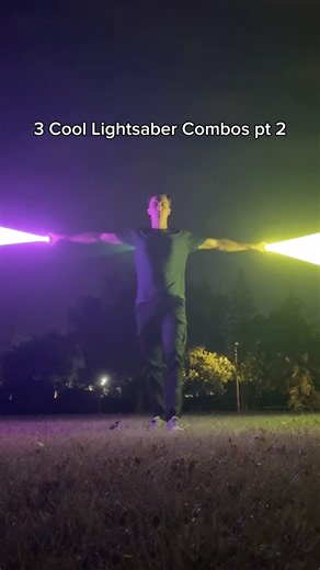3 Cool and Easy Double Lightsaber Combos #lightsaber #starwars