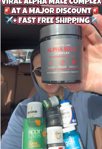One product. All the right dosages. #alphamalecomplex