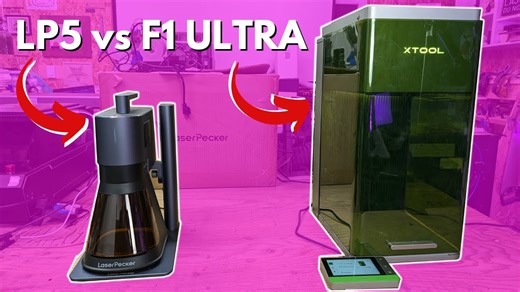 Most-Requested Laser Engraver Comparison: xTool LP5 vs F1 Ultra