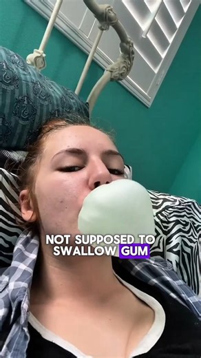 Swallowed Gum Myth Got Me Messed Up 💀