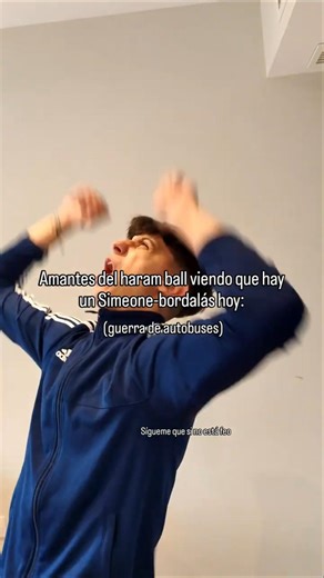 AFICIONADOS DEL HARAM BALL VIENDO EL SIMEONE VS BORDALÁS: #shorts #viral #futbol