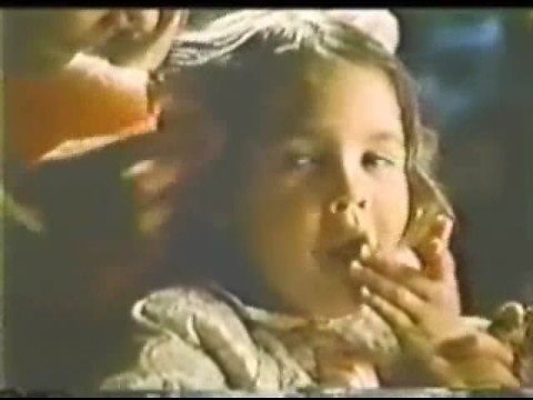 Drew Barrymore (age 4) Cookie Dough Commercial cira 1979