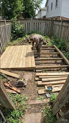 How to Frame a Deck Bench Perfectly #construction #tutorial #woodworking