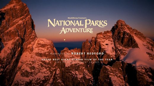 Experience our Nation's spectacular National Parks in stunning Giant Screen cinematography in the internationally awarded National Parks Adventure. Now playing at Union Station's GIANT 5-story Extreme Screen Theatre. Tuesdays-Saturdays at 10am Showtimes through Feb 19 (excluding Jan 24) Tickets are just $6 >> http://bit.ly/USKCExtremeScreen Shot in stunning Giant Screen cinematography and narrated by Robert Redford, National Parks Adventure is a virtual off-trail adventure that's not to be misse