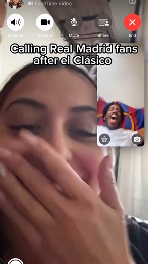 ELISCHA | Football/Soccer⚽️ | Calling my friends who are Real Madrid fans after they lost 5 - 2 in El Clásico They sick of me #fcbarcelona #realmadrid #barca... | Instagram