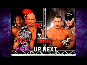 The Undertaker & Kurt Angle vs Stone Cold Steve Austin & Booker T 10/15/01 (1/2)