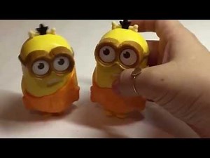 2 Minions swearing talking ?? McDonald's Minions 2015 by Toys for Kids Co