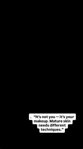 Makeup that once worked might not anymore — and that’s totally normal. As our skin changes, so should our products and techniques. I love helping women 40 rediscover that youthful, glowing look without the heaviness. You don’t need to settle for cakey or creased makeup — just the right products that move with your skin, not against it. 💫 💄✨ If your makeup feels like it’s ageing you, it’s time to update your routine — not your confidence. #MatureSkinMakeup #MakeupOver40 #MakeupOver50 #AgeGracef