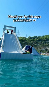 This is the BIGGEST aqua park in Kent! 😱 Would you try this? 👀 📍 St Andrews Lakes, Halling, Kent, ME2 1BA 💦 Book today for a splash load of fun! https://www.standrewswatersports.co.uk/st-andrews-aqua-park 🎟️ £25pp #aquapark #aquaparkkent #inflatables #lakeactivities #watersports #activitiesinkent #standrewslakeskent | St Andrews Lakes
