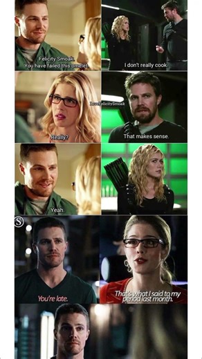 Arrow Felicity’s Savage Comeback 😳🔥 | Oliver Was NOT Ready#shorts #menes #harrypotter