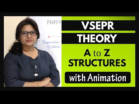 VSEPR Throry (A-Z structures) with animation + Tricks