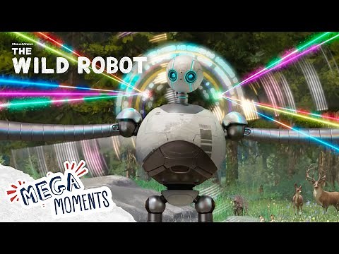 Journey Through The Wilderness 🦌🌳 | The Wild Robot | Extended Preview | Movie Moments | Mega Moments