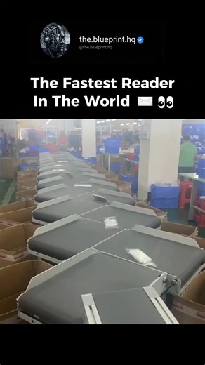 Engineering | AI | Tech | While you are still trying to read the first word, this machine has already sorted 50 letters. 📉 You are looking at a High-Speed Mail... | Instagram