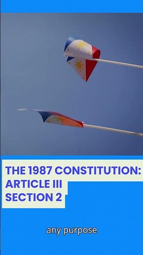 The 1987 Constitution: Article III, Section 2