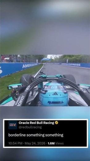 Russell's 'borderline violence' after canada dnf 😂