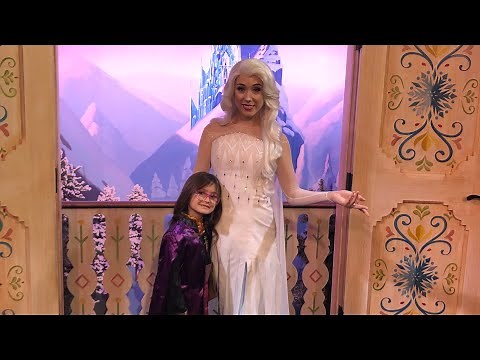 Visiting Frozen Characters at Walt Disney World (Epcot and Hollywood Studios)