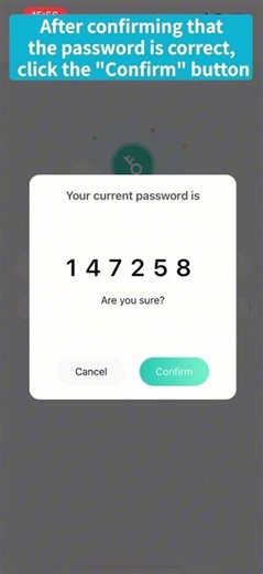 "iCSee Home" App Add a Password Operation Tutorial