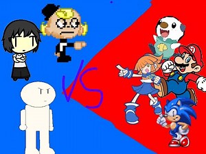 Nekolioune's chronicles of M.U.G.E.N:Me,Gorkem Baran,AnAverageDude and Rylee VS Sega and Nintendo