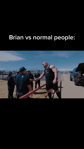 When people say, "Brian's not THAT big" 👀😅 | Brian Shaw