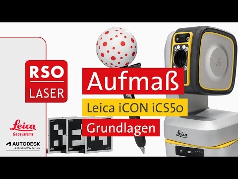 Leica iCON iCS50 Grundlagen | RSO-Laser