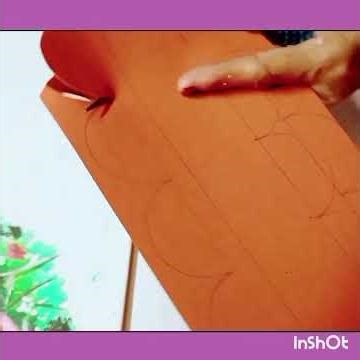 Decorating a Reusable Brown paper Bag l #reusablebag #recylingideas #shorts #shortsfeed