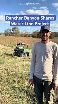 Powerful Water Solution for Rotational Grazers #cattlefarm #rotationalgrazing