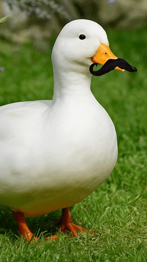 17K views · 176 reactions | We asked AI to put a mustache on a duck. It…didn’t go great 閭. Dax the DuckDuckGo duck is growing his the old-fashioned way. ICYMI: This No Shave November, DuckDuckGo is matching up to $10K in donations. Learn more: https://secure.qgiv.com/event/noshave2025/account/2185402 | DuckDuckGo | Facebook