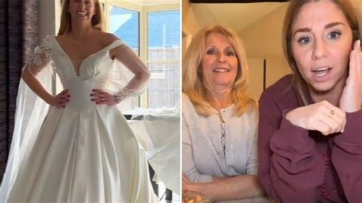 I was bride-shamed by my mum when I asked what she thought of my wedding dress