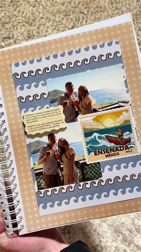 biochemistry clearly isn’t my strong suit, but this is #scrapbooking #ensenada #mexico #scrapbookideas #vacation