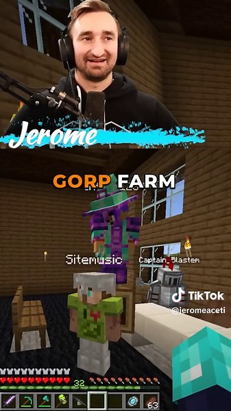 The case of the gorp house #minecraft #crazycraft #jeromeasf