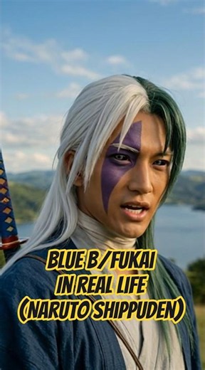 【ナルト】BLUE B - The Eight-Tails Jinchūriki - NARUTO CHARACTERS IN LIVE ACTION #naruto #anime