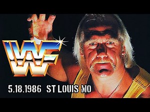WWF St. Louis, MO : May 18th, 1986 Results (Hulk Hogan vs Adrian Adonis)