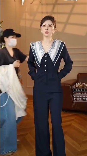 women Knitted Sweater, Autumn and Winter Color Block Long Sleeve Tassel#trending#shorts#outfit