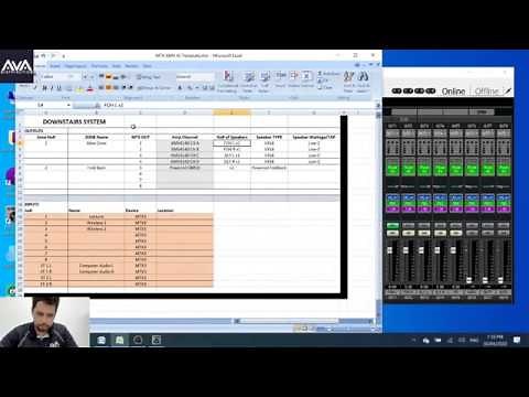 How to setup a Yamaha MTX3 with XMV4140 + MCP1 & Wireless DCP App - A complete walkthrough