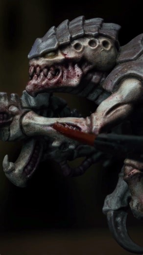 Painting TYRANIDS || Speedpainting Termagants in the Grimdark Style