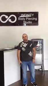 1.4K views · 62 reactions | Here you go guys. Have a giggle at my expense. Christmas message outtakes. Think I better just stick to piercing. | Infinity Body Piercing Studio | Facebook