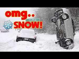 Funny SNOW Car Crash Compilation 🚗❄Crash best of
